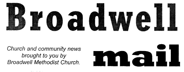 Broadwell Mail Logo