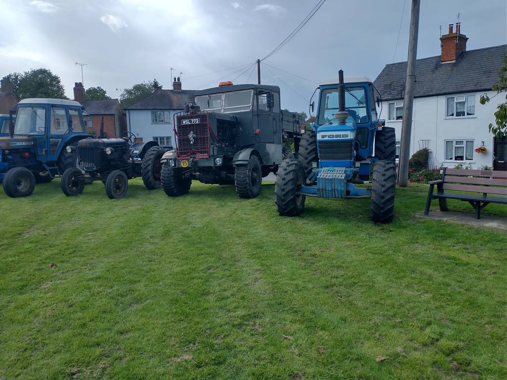 3 agricultural vehicles